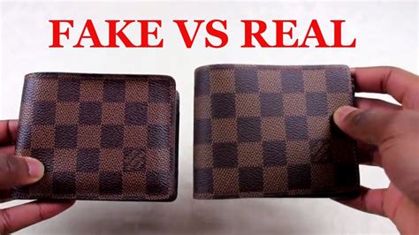 louis vuitton men's wallet real vs fake|louis vuitton wallet original price.